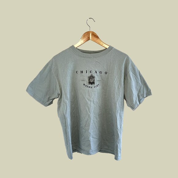 Chicago Embroidered Graphic Tee - Picture 1 of 2